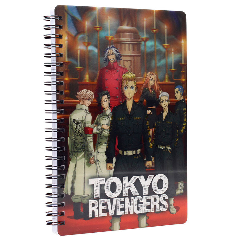 Tokyo Revengers Group 3D notebook Nerdscape