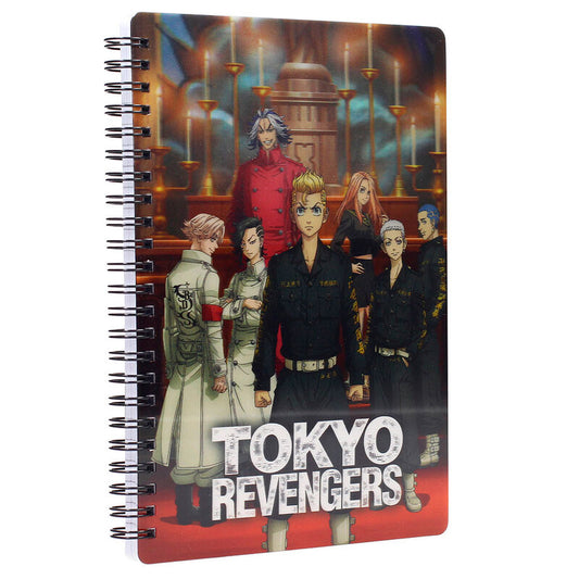 Tokyo Revengers Group 3D notebook Nerdscape
