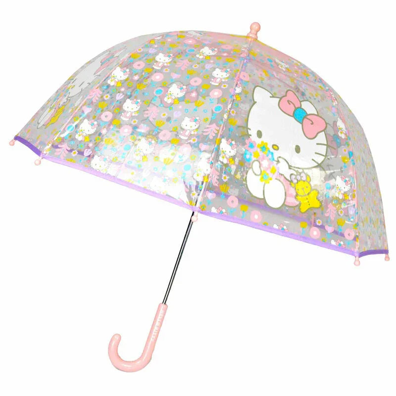 Hello Kitty manual transparent umbrella 48cm Nerdscape