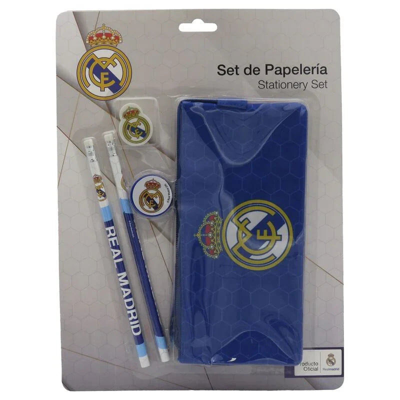 Real Madrid stationery set 5pcs Nerdscape