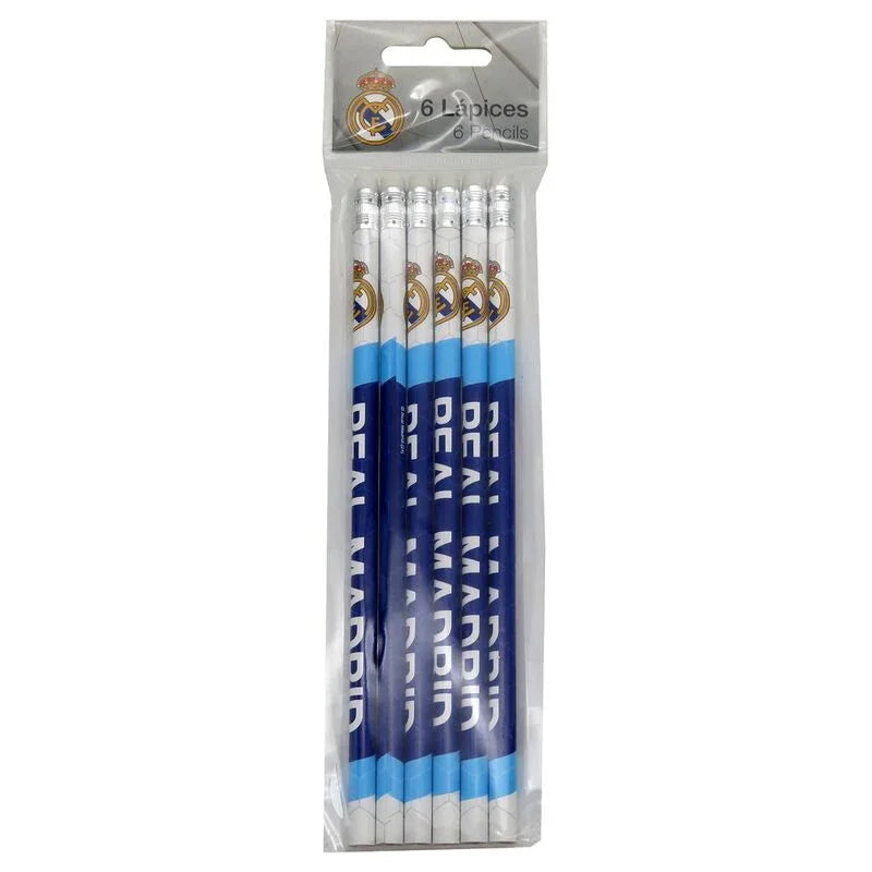 Real Madrid 6 pencils set Nerdscape