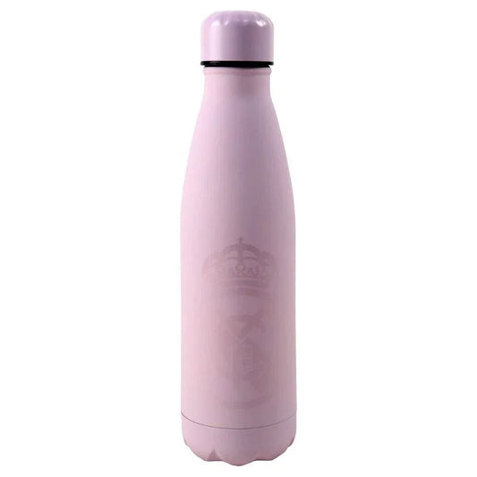 Real Madrid stainless steel pink bottle 600ml Nerdscape