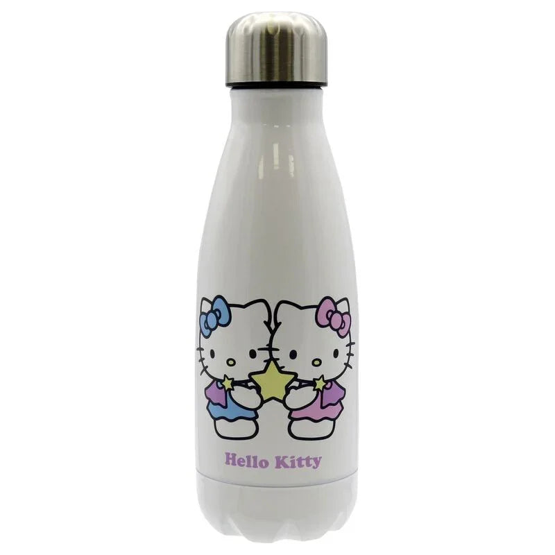 Hello Kitty Geminis stainless steel bottle 550ml Nerdscape