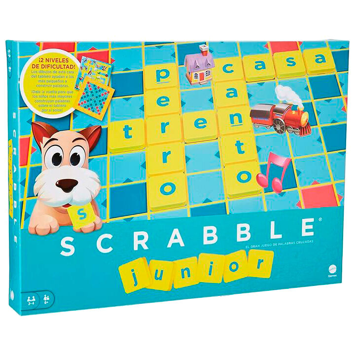 Spanish Scrabble Junior board game Nerdscape