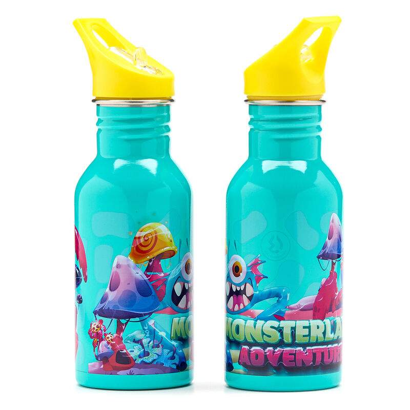 Water Revolution Monsterland stainless steel bottle 500ml Nerdscape