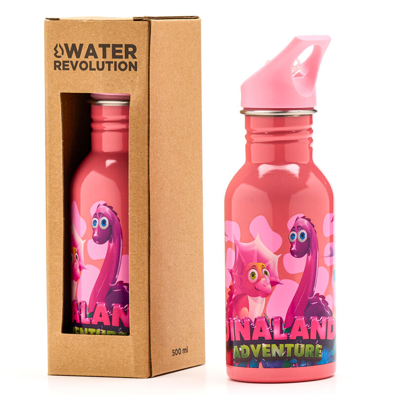 Water Revolution Dinaland stainless steel bottle 500ml Nerdscape