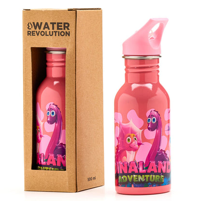 Water Revolution Dinaland stainless steel bottle 500ml Nerdscape