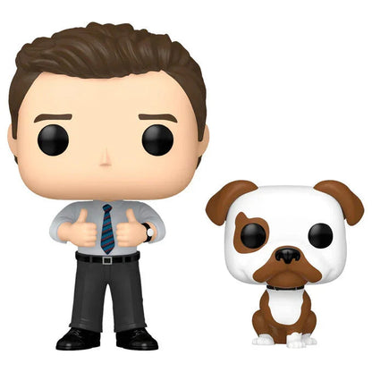 Funko Pop! Parks and Recreation Chris Traeger - Figura da Collezione Vinyl Nerdscape