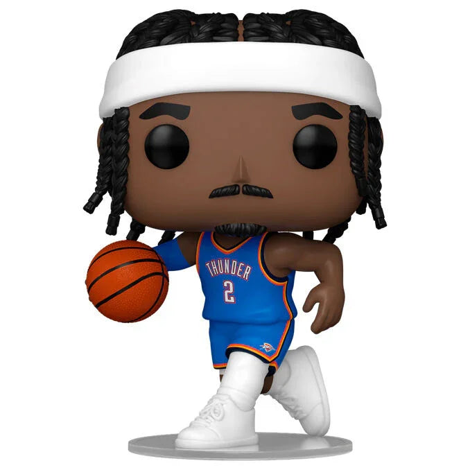 Funko Pop! NBA Thunder OKC Shai Gilgeous Alexander - Figura da Collezione Vinyl Nerdscape