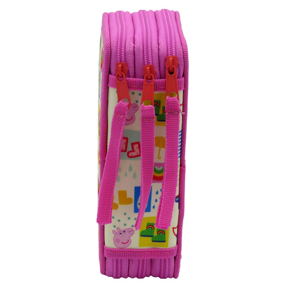 Pepa Pig triple filled pencil case - Nerdscape