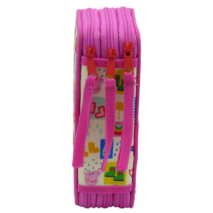 Pepa Pig triple filled pencil case - Nerdscape