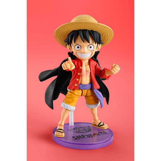 S.H Figuarts Monkey D. Luffy One Piece - Figura da Collezione 7,5cm - Nerdscape Nerdscape