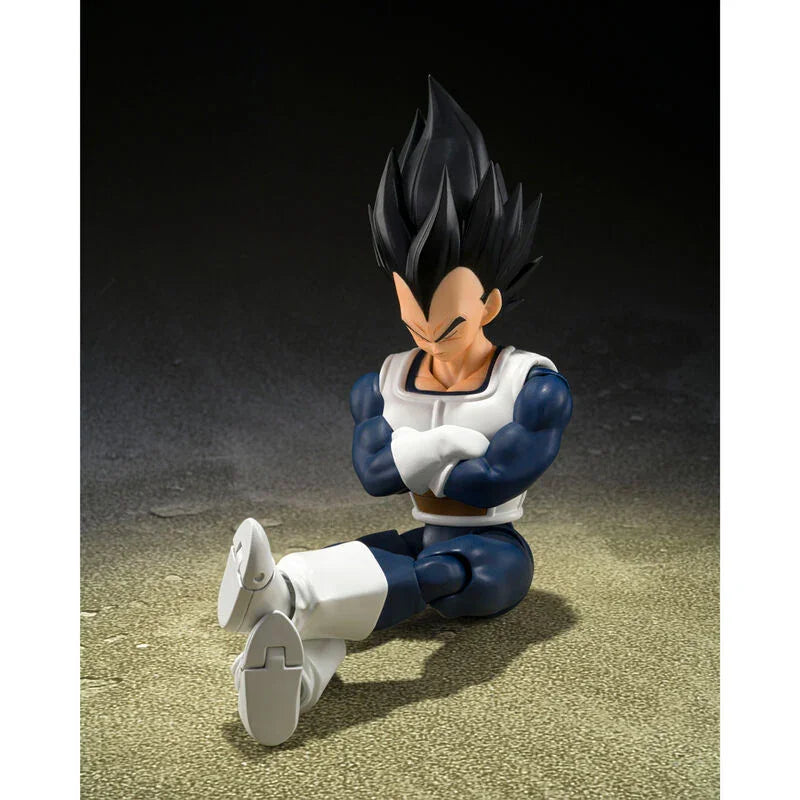 S.H. Figuarts Vegeta Dragon Ball Z Old Battle Clothes Figura da Collezione - Nerdscape Nerdscape