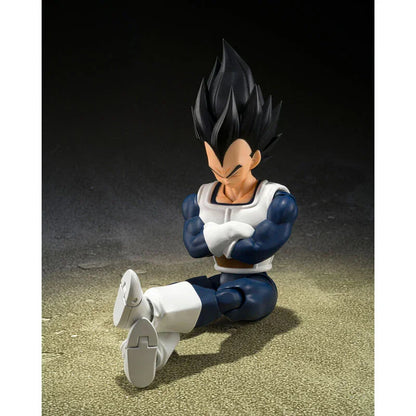 S.H. Figuarts Vegeta Dragon Ball Z Old Battle Clothes Figura da Collezione - Nerdscape Nerdscape