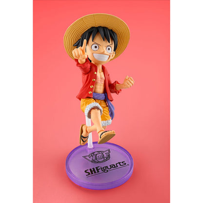 S.H Figuarts Monkey D. Luffy One Piece - Figura da Collezione 7,5cm - Nerdscape Nerdscape