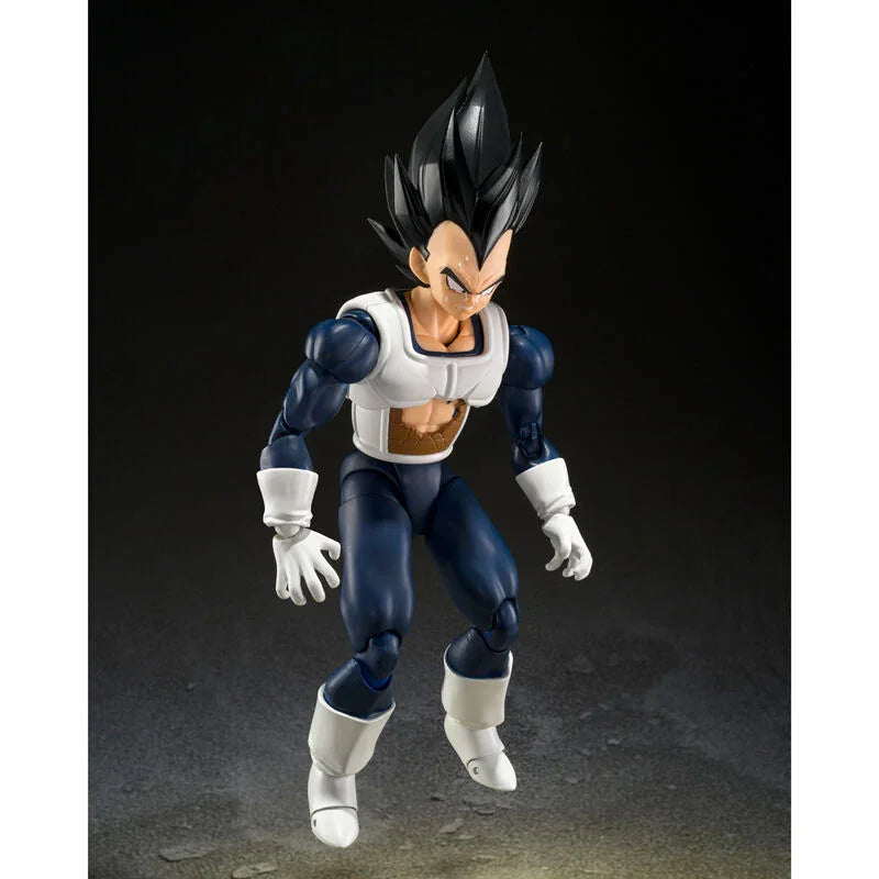 S.H. Figuarts Vegeta Dragon Ball Z Old Battle Clothes Figura da Collezione - Nerdscape Nerdscape