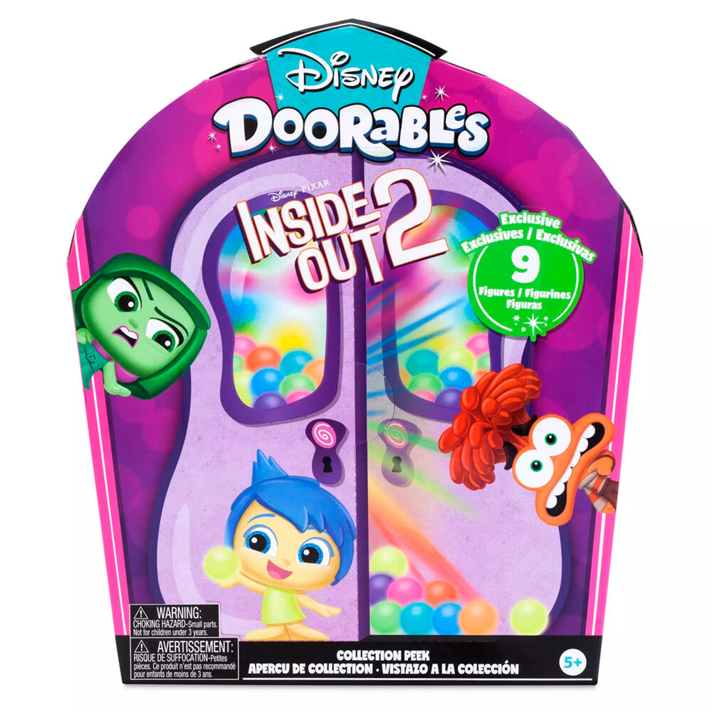 Doorables Inside Out 2 Pack 9 Figure 4cm - Figura da Collezione - Nerdscape Nerdscape