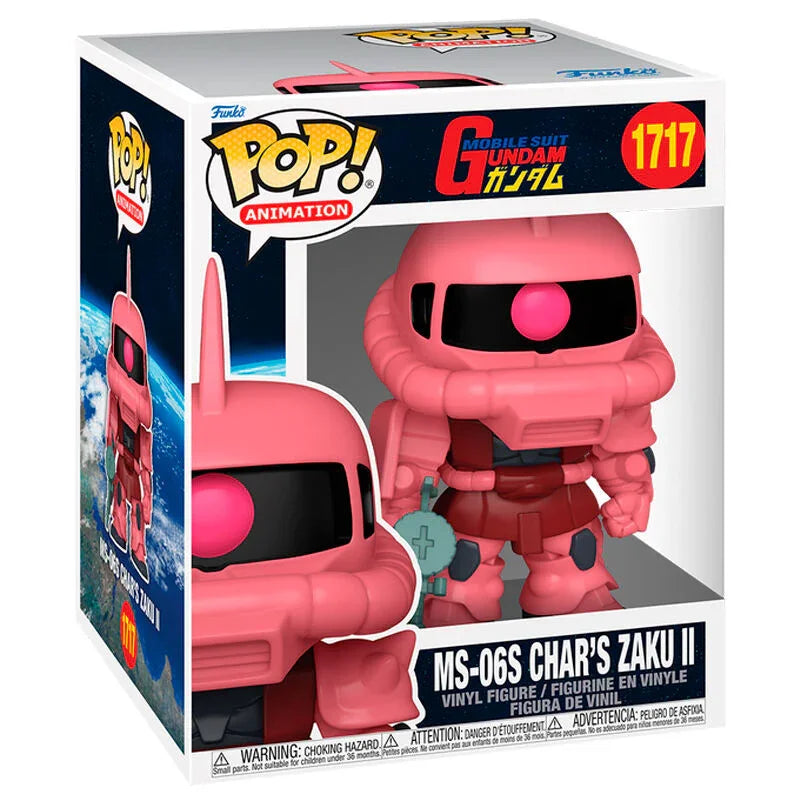 Funko Pop! Mobile Suit Gundam Char's Zaku II - Figura da Collezione Vinyl Nerdscape