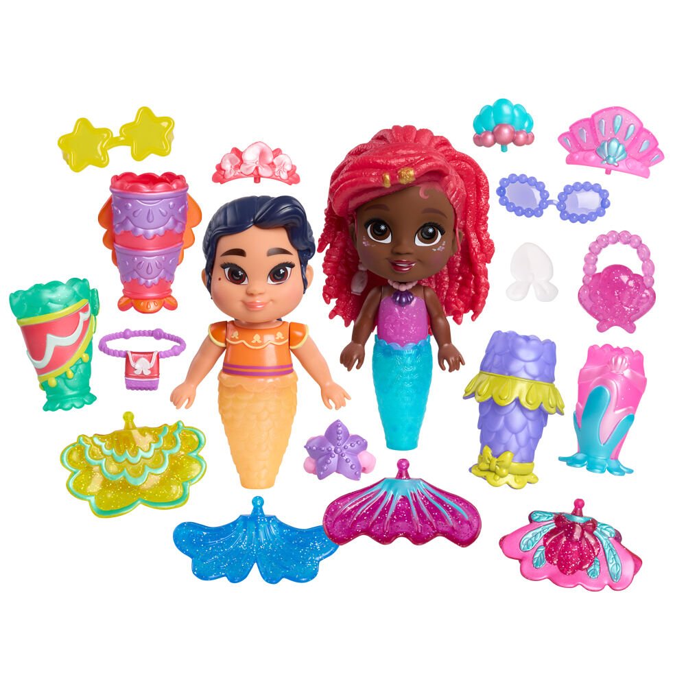 Disney Ariel - Ariel + Lucia doll 19cm - Nerdscape