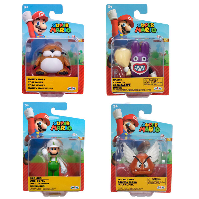 Super Mario Bros Figura da Collezione Wave 48 Articolata 6cm - Nerdscape Nerdscape