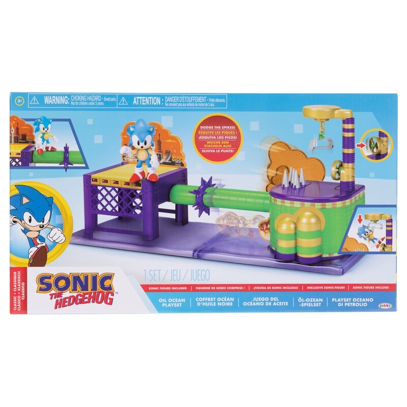 Sonic the Hedgehog Oil Ocean playset Nerdscape
