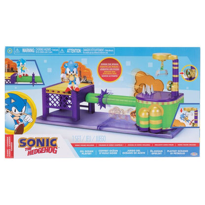 Sonic the Hedgehog Oil Ocean playset Nerdscape