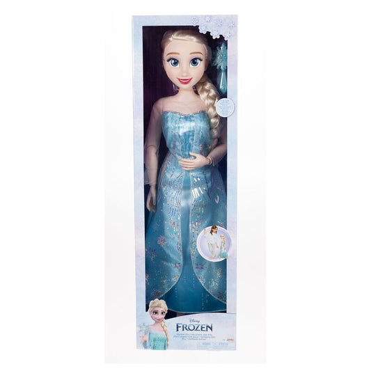 Poupée Elsa de La Reine des Neiges de Disney, 80 cm