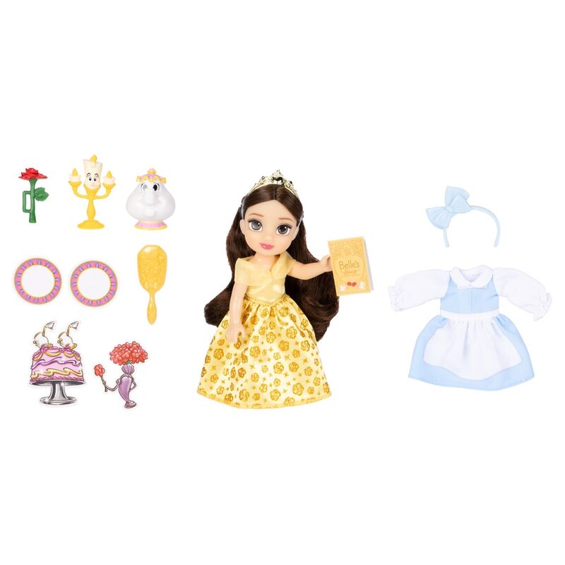 Disney Beauty and the Beast Belle doll 15cm Nerdscape