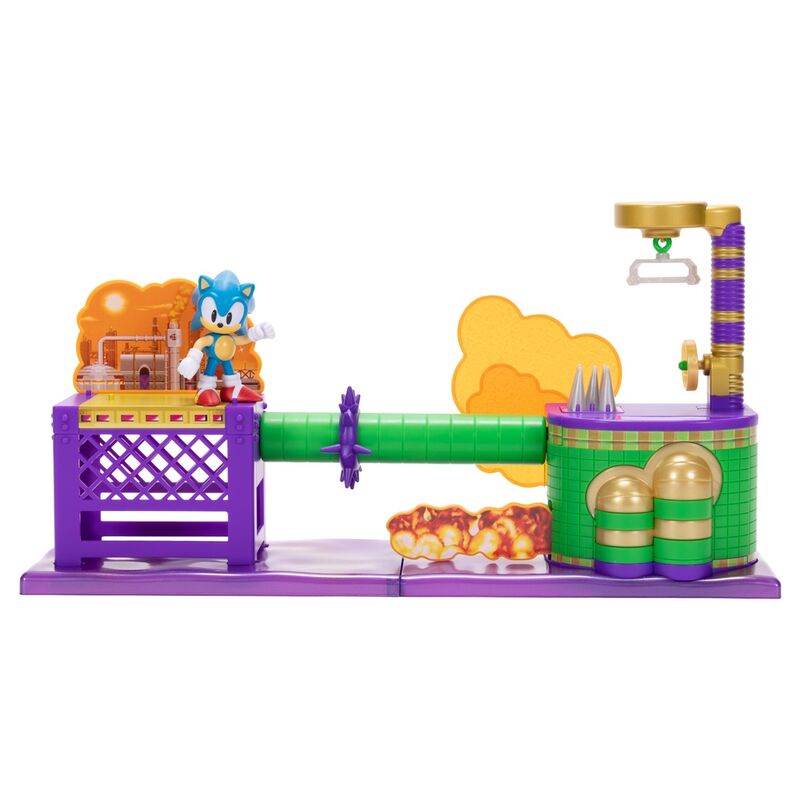 Sonic the Hedgehog Oil Ocean playset Nerdscape