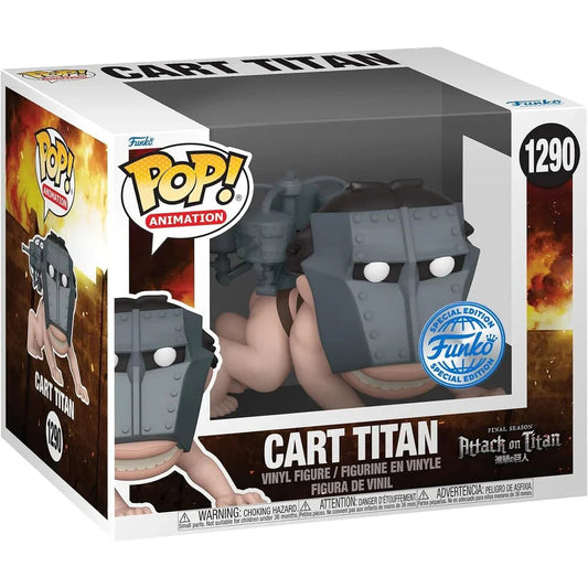 POP figure Super Attack On Titan Cart Titan Exclusive Nerdscape