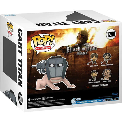 POP figure Super Attack On Titan Cart Titan Exclusive Nerdscape
