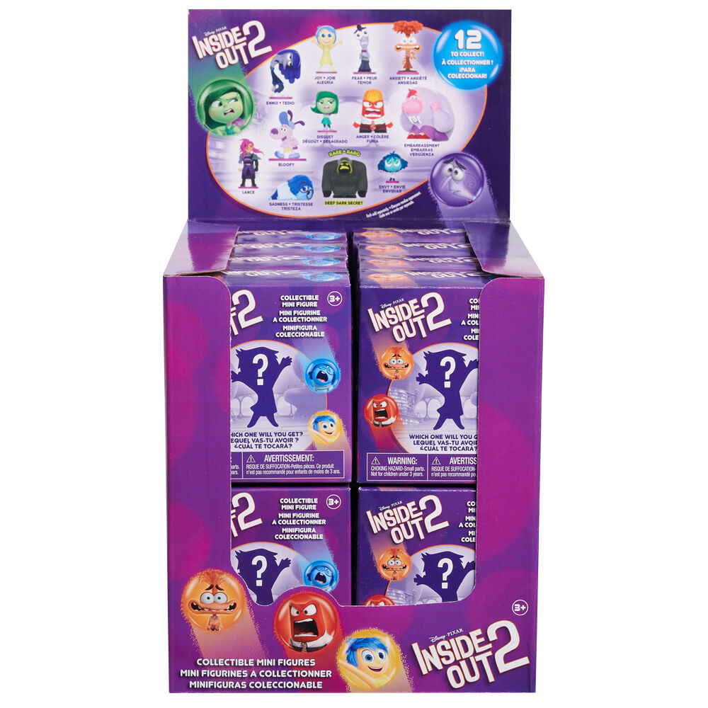 Disney Pixar Inside Out 2 Figura da Collezione Personaggi Vari - Nerdscape Nerdscape