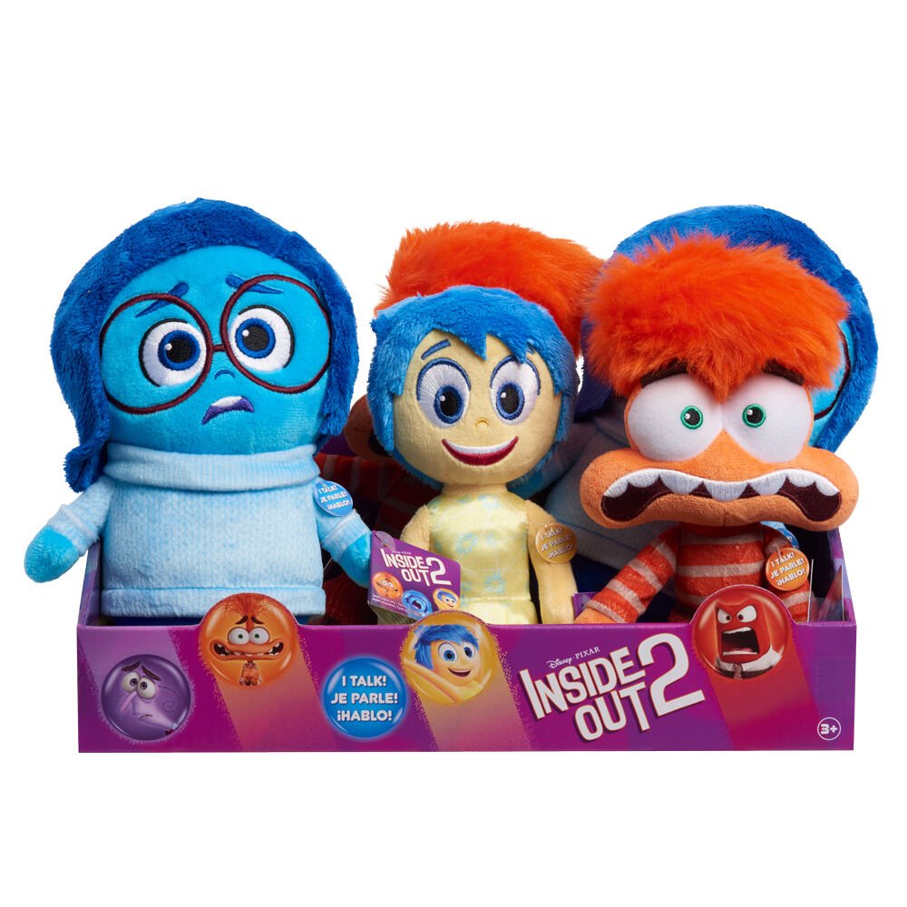 English Disney Pixar Inside Out 2 assorted plush toy 20cm - Nerdscape