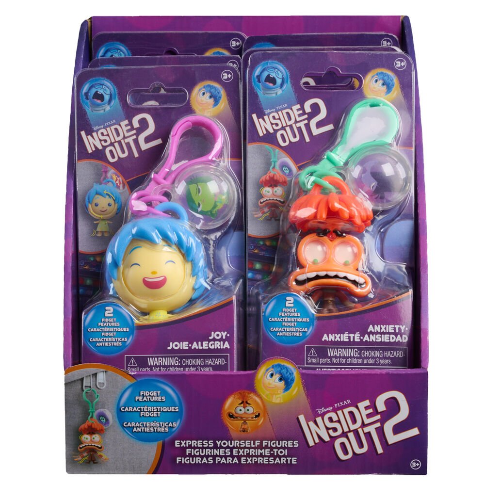 Disney Pixar Inside Out 2 assorted keychain figure - Nerdscape