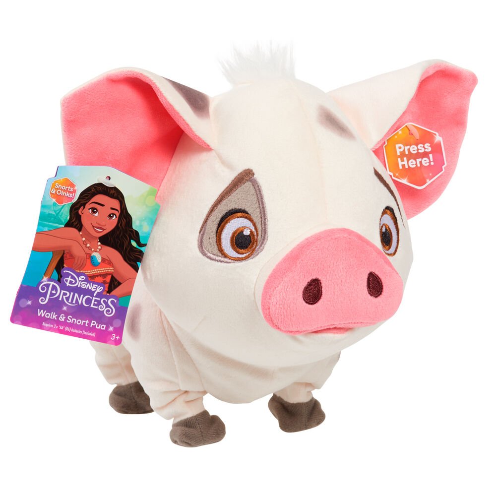Disney Vaiana Moana 2 Pua Walk and Grunt plush toy - Nerdscape