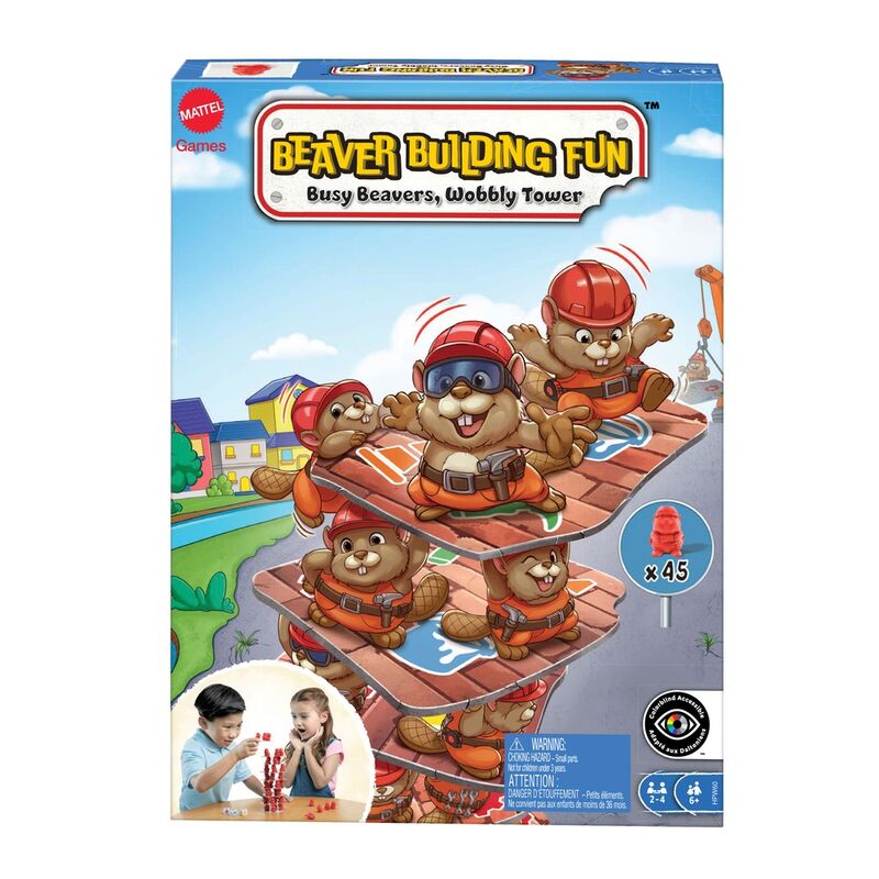 Beaver Building Fun board game Nerdscape