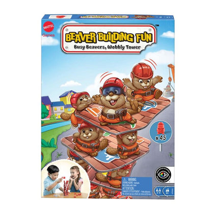 Beaver Building Fun board game Nerdscape