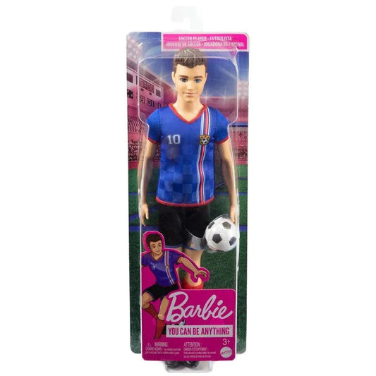 Barbie Player Footballer Ken doll Nerdscape