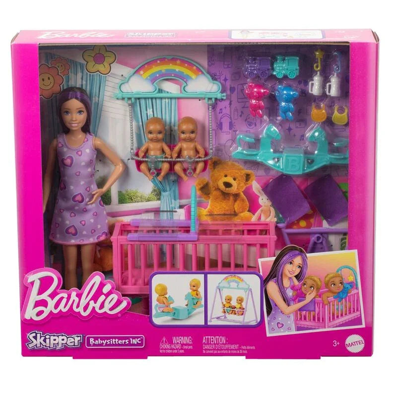 Barbie Skipper twin babysitter doll Nerdscape
