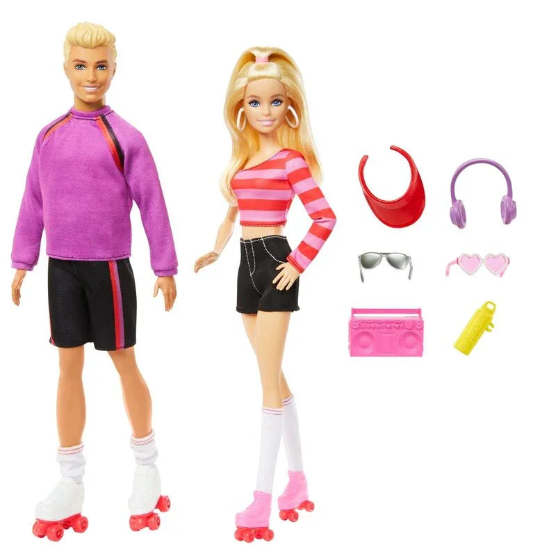 Barbie pack 2 Barbie and Ken Skaters dolls Nerdscape