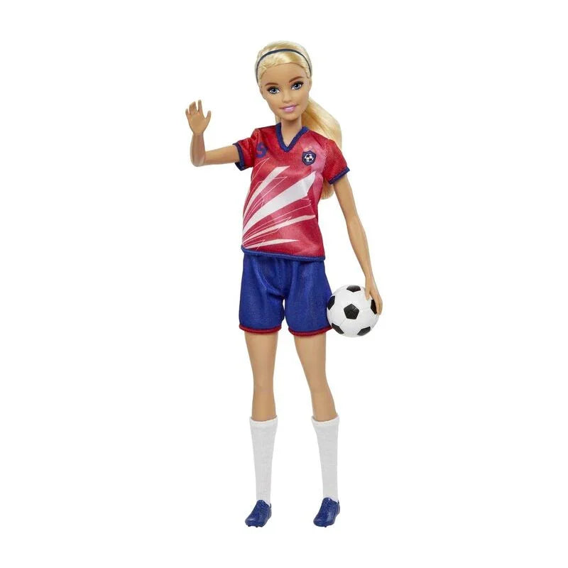 Barbie Player Footballer doll Nerdscape