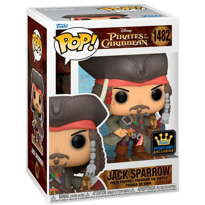 Funko Pop! Pirates of the Caribbean Jack Sparrow - Figura da Collezione Vinyl Nerdscape