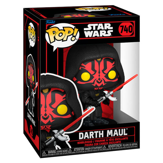 Funko Pop! Star Wars Darth Maul - Figura da Collezione Vinyl Nerdscape