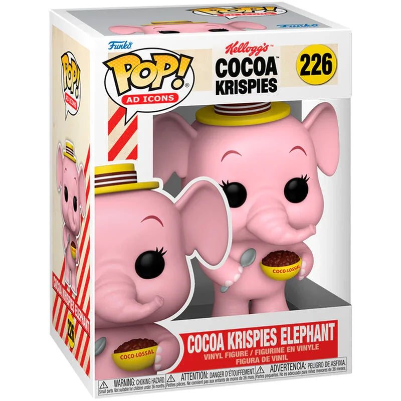 Funko Pop! Kelloggs Cocoa Krispies Elephant - Figura da Collezione Vinyl Nerdscape