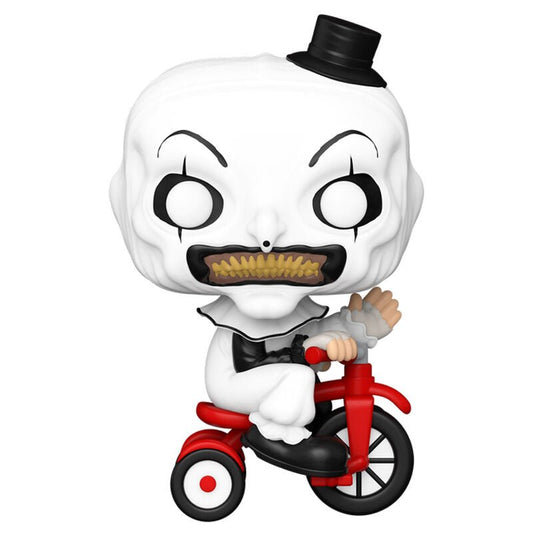 POP figure Terrifier Art the Clown with Bike - Nerdscape