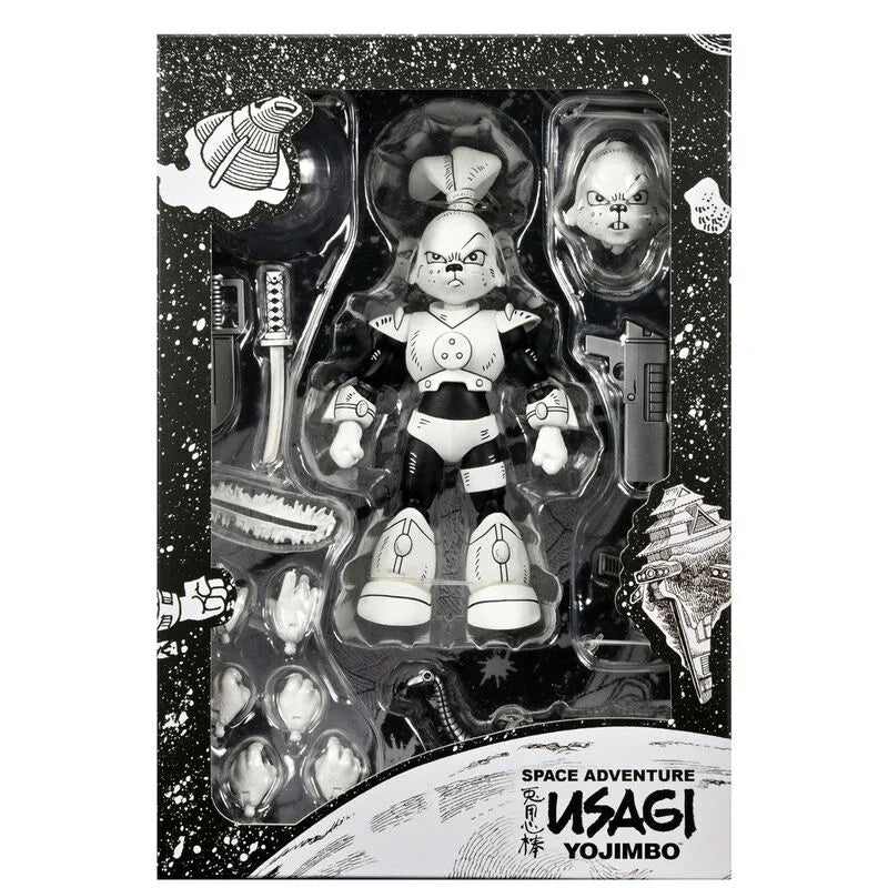 Usagi Yojimbo Space Usagi Yojimbo Black & White Figura da Collezione 18cm - Nerdscape Nerdscape