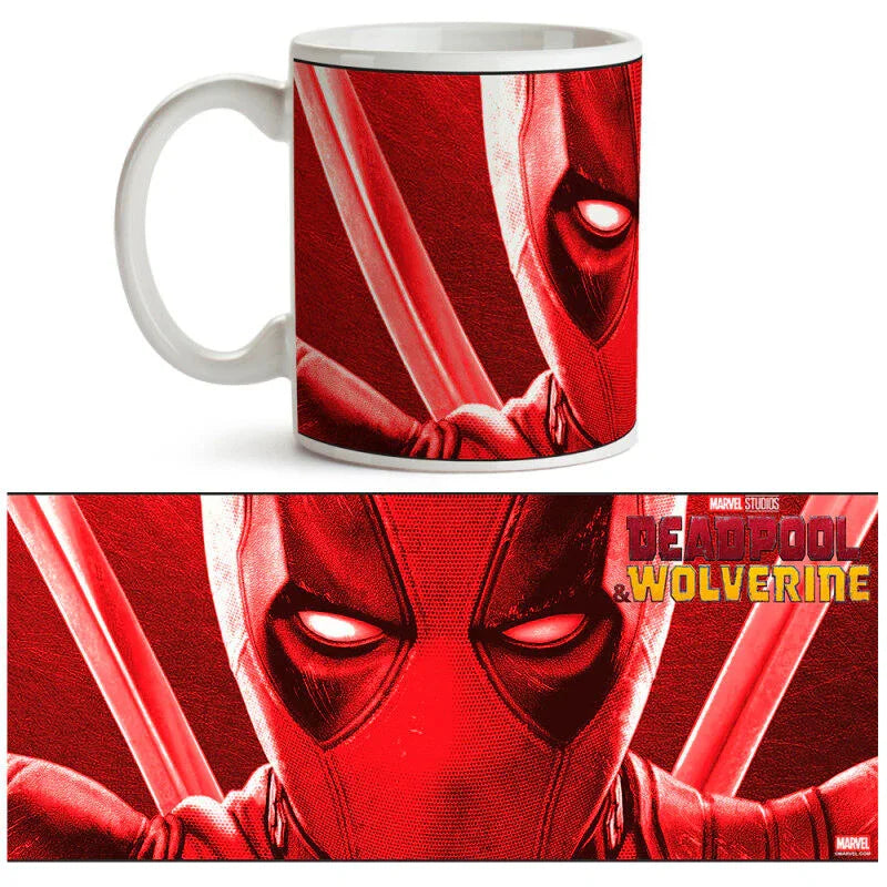 Marvel Wolverine & Deadpool - Deadpool mug Nerdscape