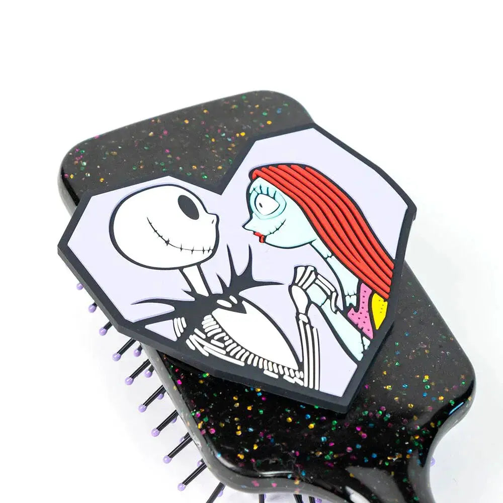 Disney Nightmare Before Christmas Jack & Sally hairbrush Nerdscape