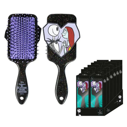 Disney Nightmare Before Christmas Jack & Sally hairbrush Nerdscape
