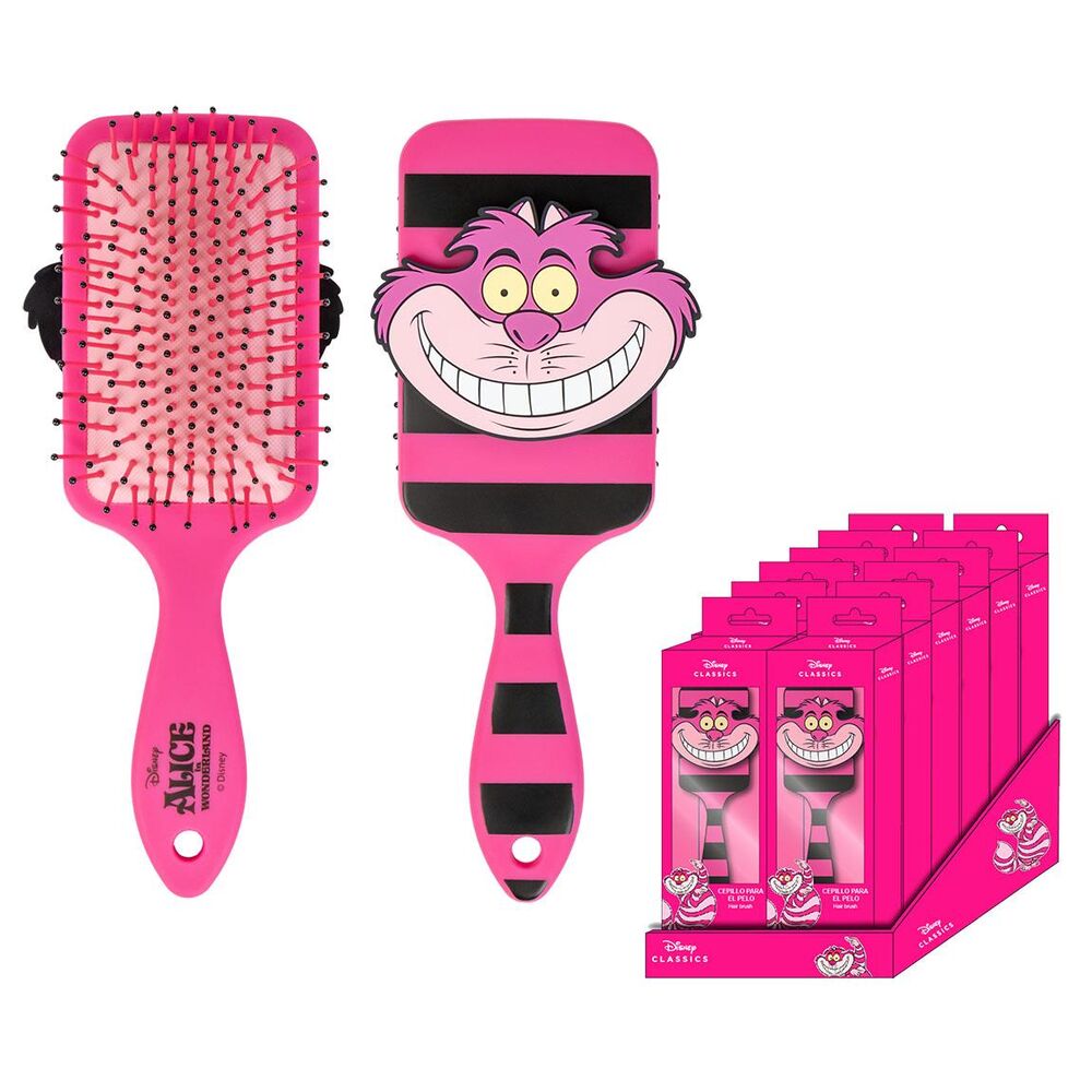 Disney Alice in Wonderland Cheshire hairbrush Nerdscape